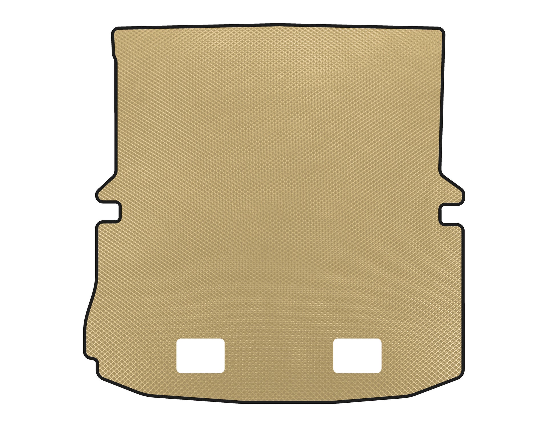 EVA trunk mat (2017-2019, 7-seater, Beige) for Ford Explorer 2011-2019 - image 1