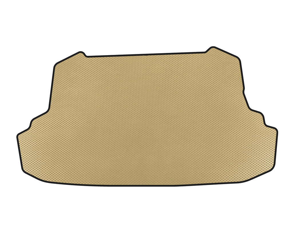 EVA trunk mat (with cutout for gas bottle, SD, Beige) for BYD F3 2013-2015 - image 1