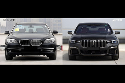 Facelift Kit to G12 M760 (with trunk lid and rear fender replacement) for BMW 7 Series F01/F02 2008-2015 - image 133