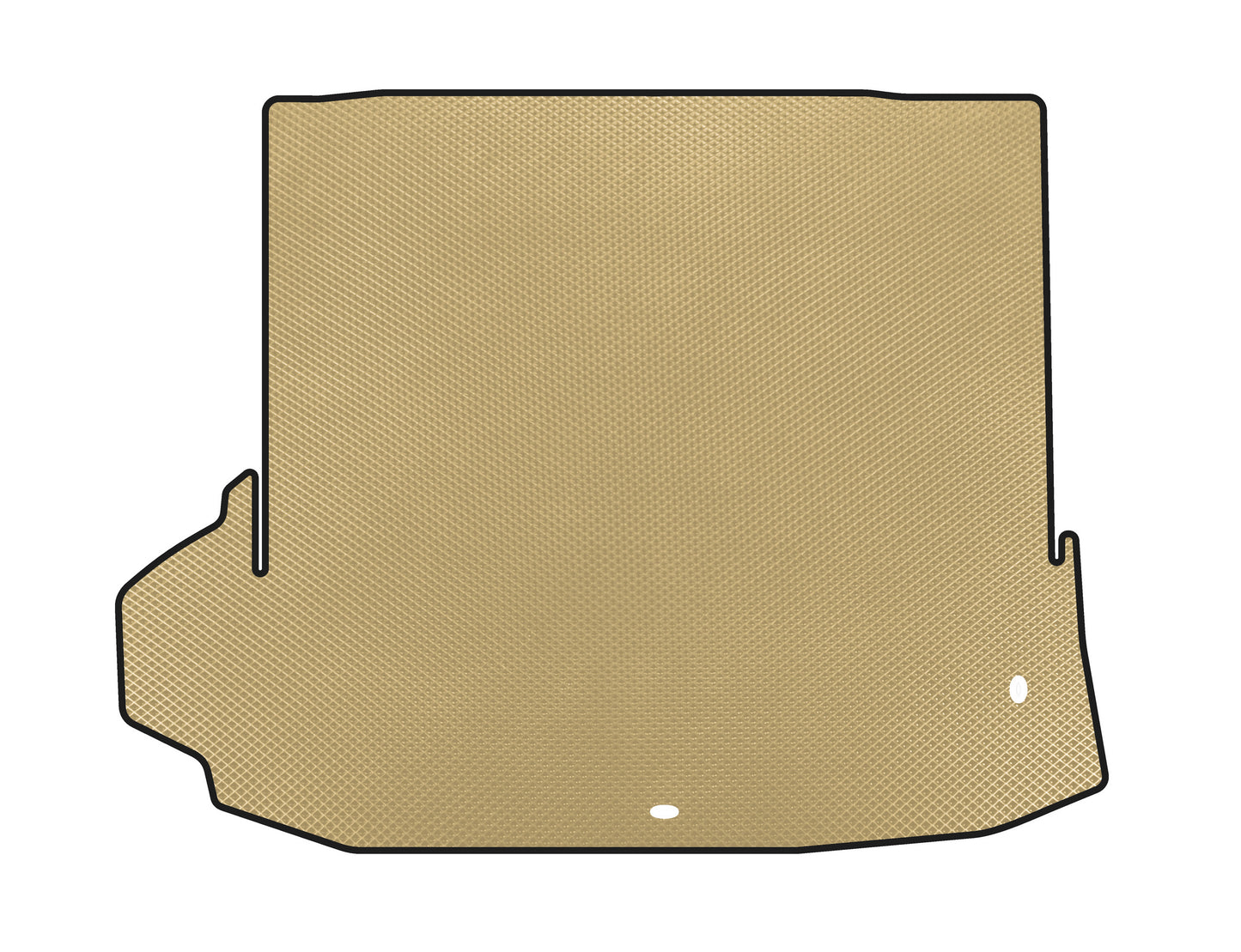 EVA Trunk Mat V3 (without subwoofer, 7-seater, Beige) for Toyota Highlander 2019- - image 1