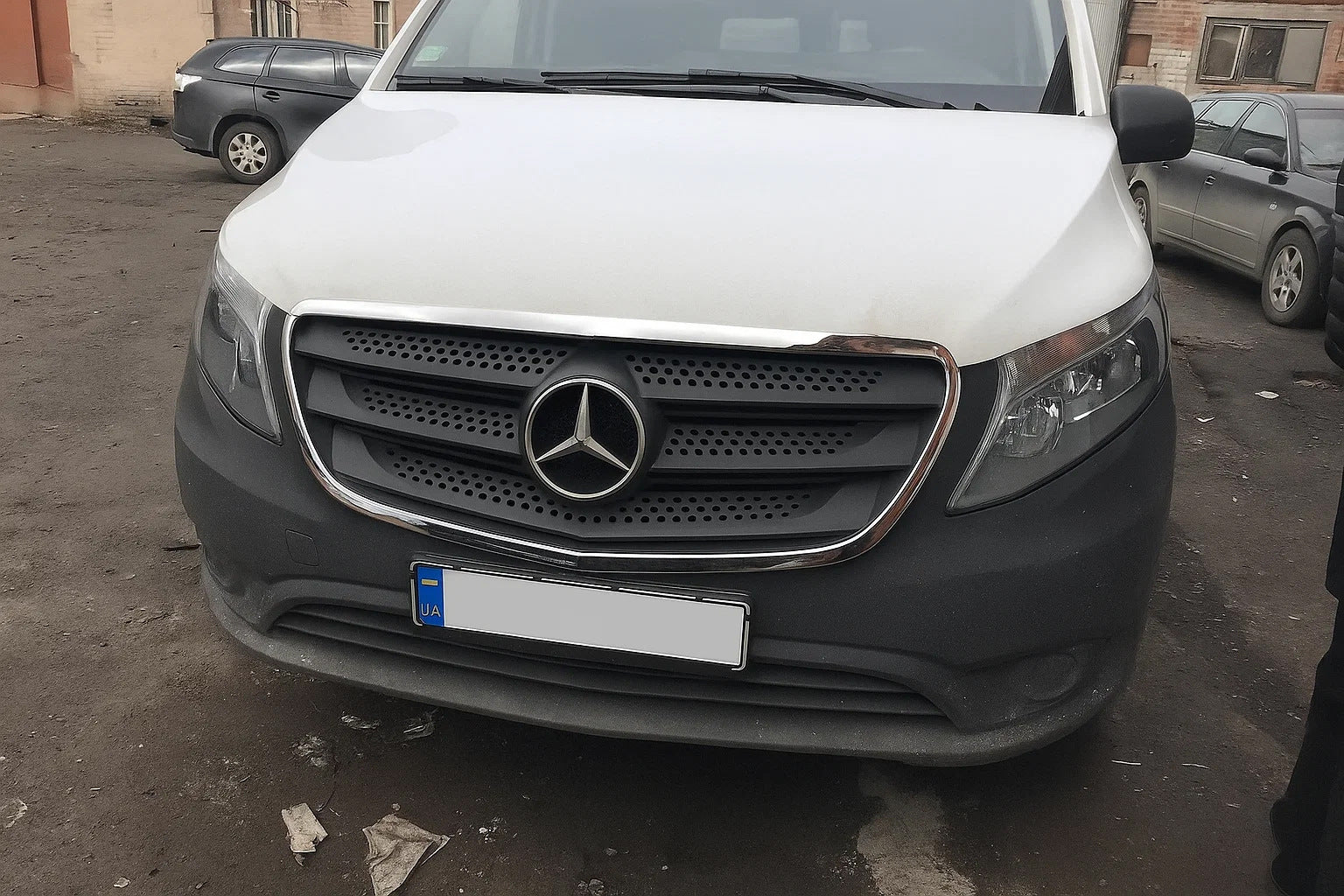 Grille Surround Trim (2 pcs, Stainless Steel) for Mercedes Vito/V-class W447 2014- - image 3
