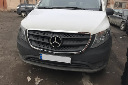 Grille Surround Trim (2 pcs, Stainless Steel) for Mercedes Vito/V-class W447 2014- - image 3