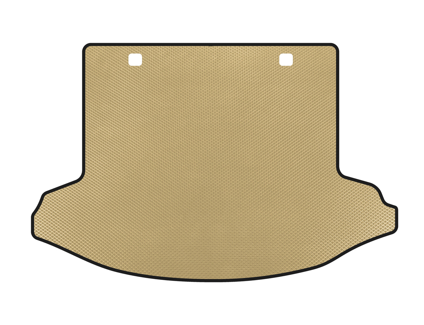 EVA v2 trunk mat (7-seater, Beige) for Honda CRV 2017-2022 - image 1