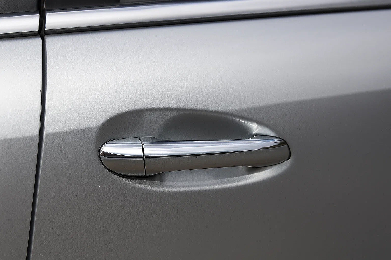 Chrome Door Handle Covers (4 pcs, Stainless Steel) for Mercedes ML W164 2005-2011 - image 4