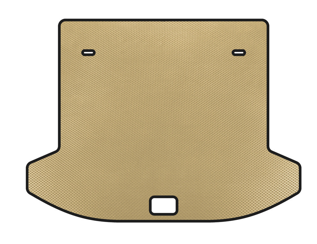 EVA trunk mat (2 rows, Beige) for Jetour X70 - image 1