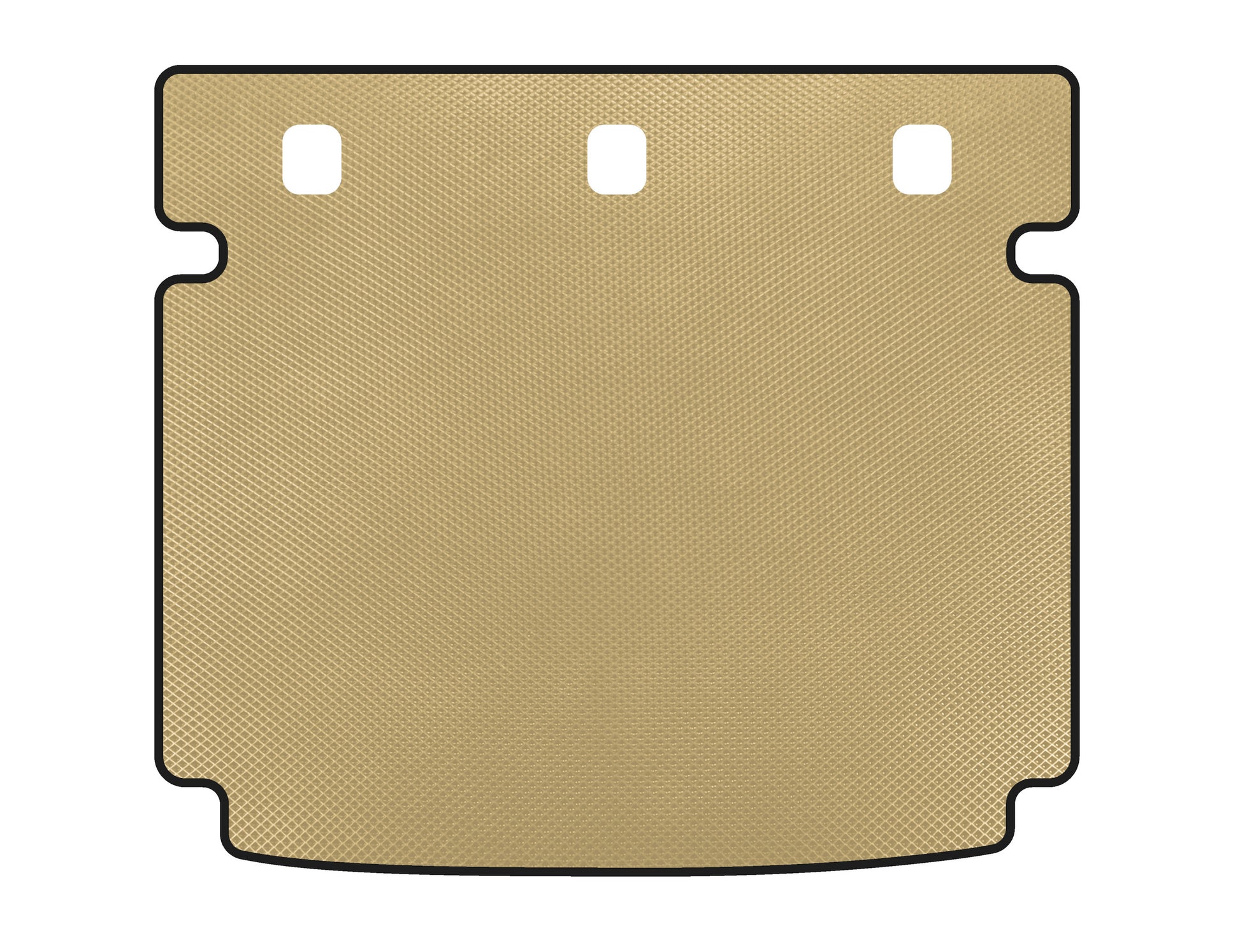 Mat in EVA trunk (SW, Beige) for Hyundai I-30 2007-2011 - image 1