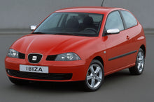 Chrome Mirror Covers (2000-2002, 2 pcs, plastic) for Seat Ibiza 2002-2009 - image 1