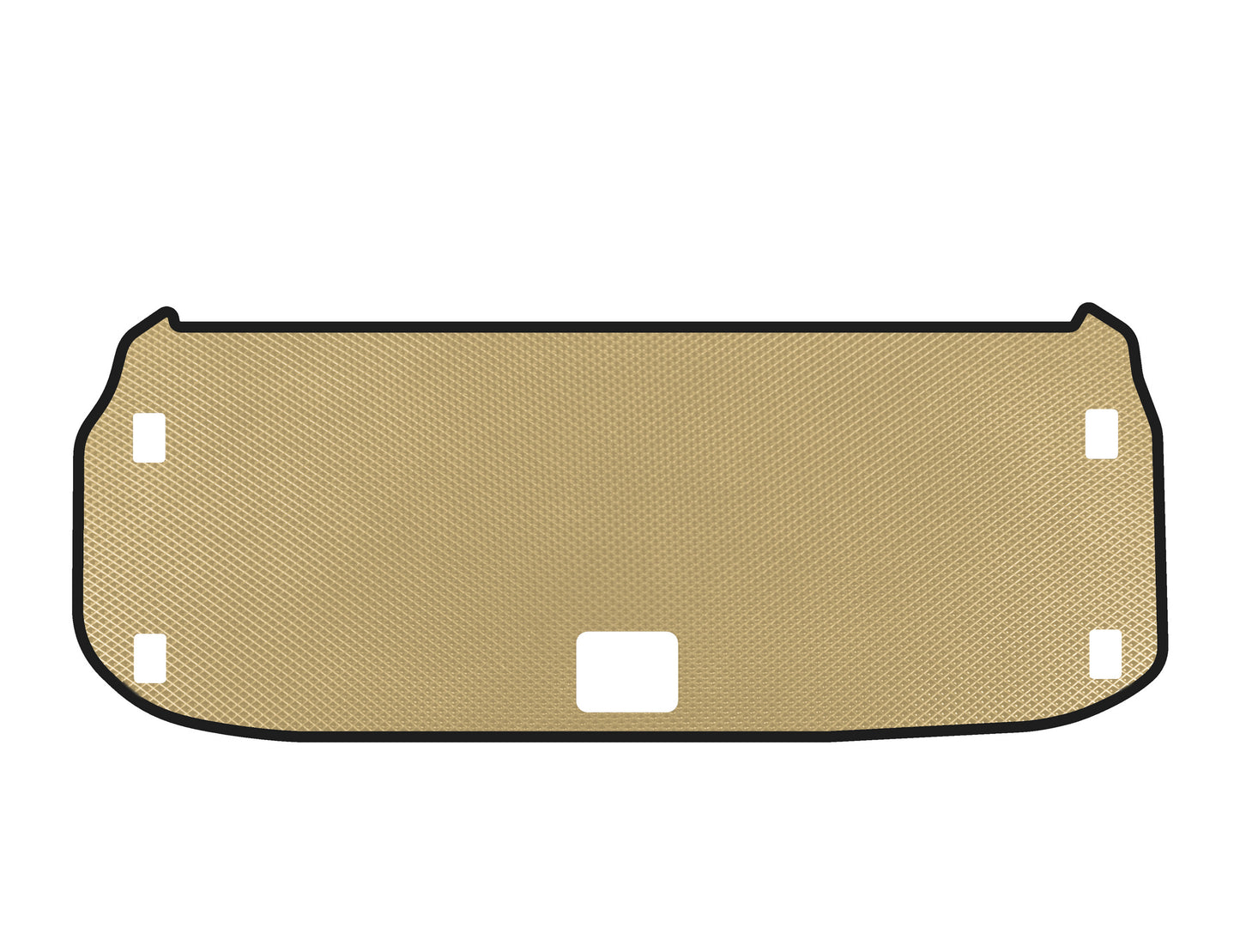 EVA Trunk Mat (up to 3rd Row, Beige) for Infiniti QX60 2016-2021 - image 1