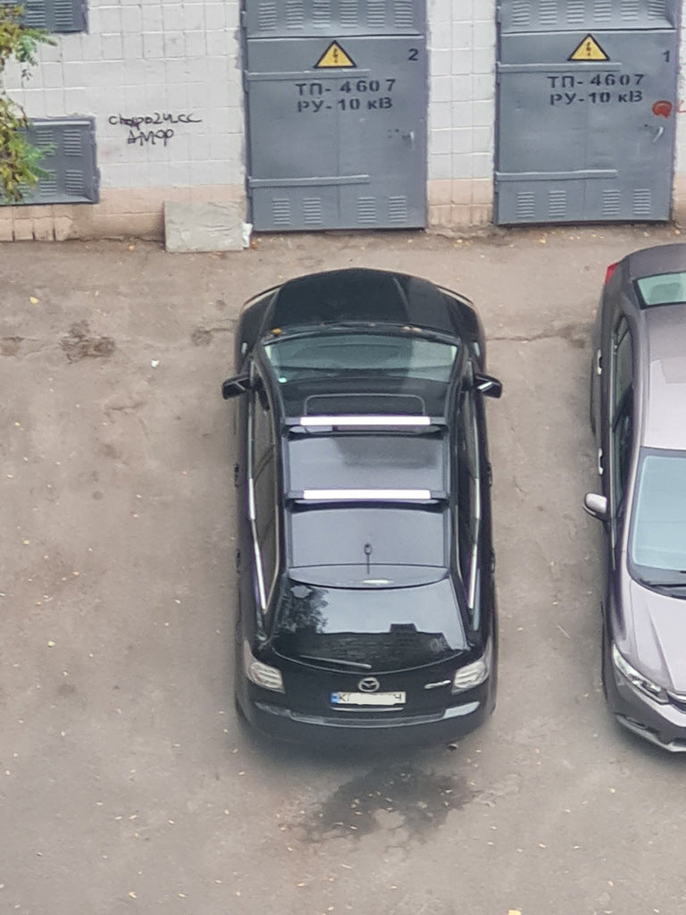 Roof rack for fixed points lockable Wingbar V3 (2 pcs) for Mazda CX-7 2006-2012 - image 3