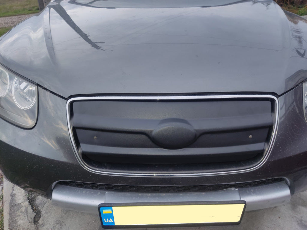 Winter grille 2005-2010 (upper) for Hyundai Santa Fe 2 2006-2012 - image 4
