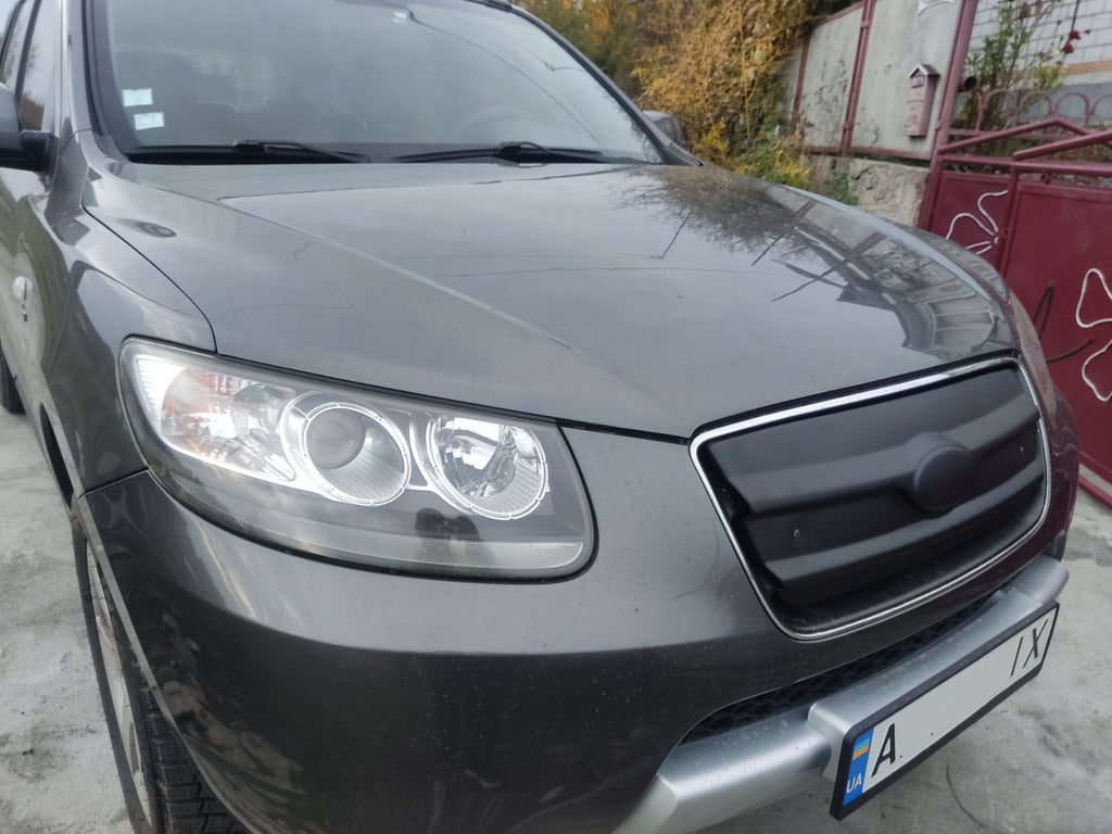Winter grill 2005-2010 (top) for Hyundai Santa Fe 2 2006-2012 - image 3