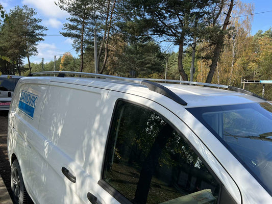 Roof Rails Chrome DDU (Plastic Feet) for Mercedes Vito/V-class W447 2014- - image 2