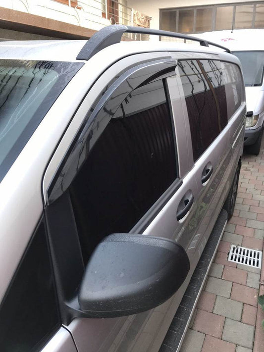 Windbreakers (2 pcs, Sunplex Sport) for Mercedes Vito / V-class W447 2014↗ year - Reelken Auto