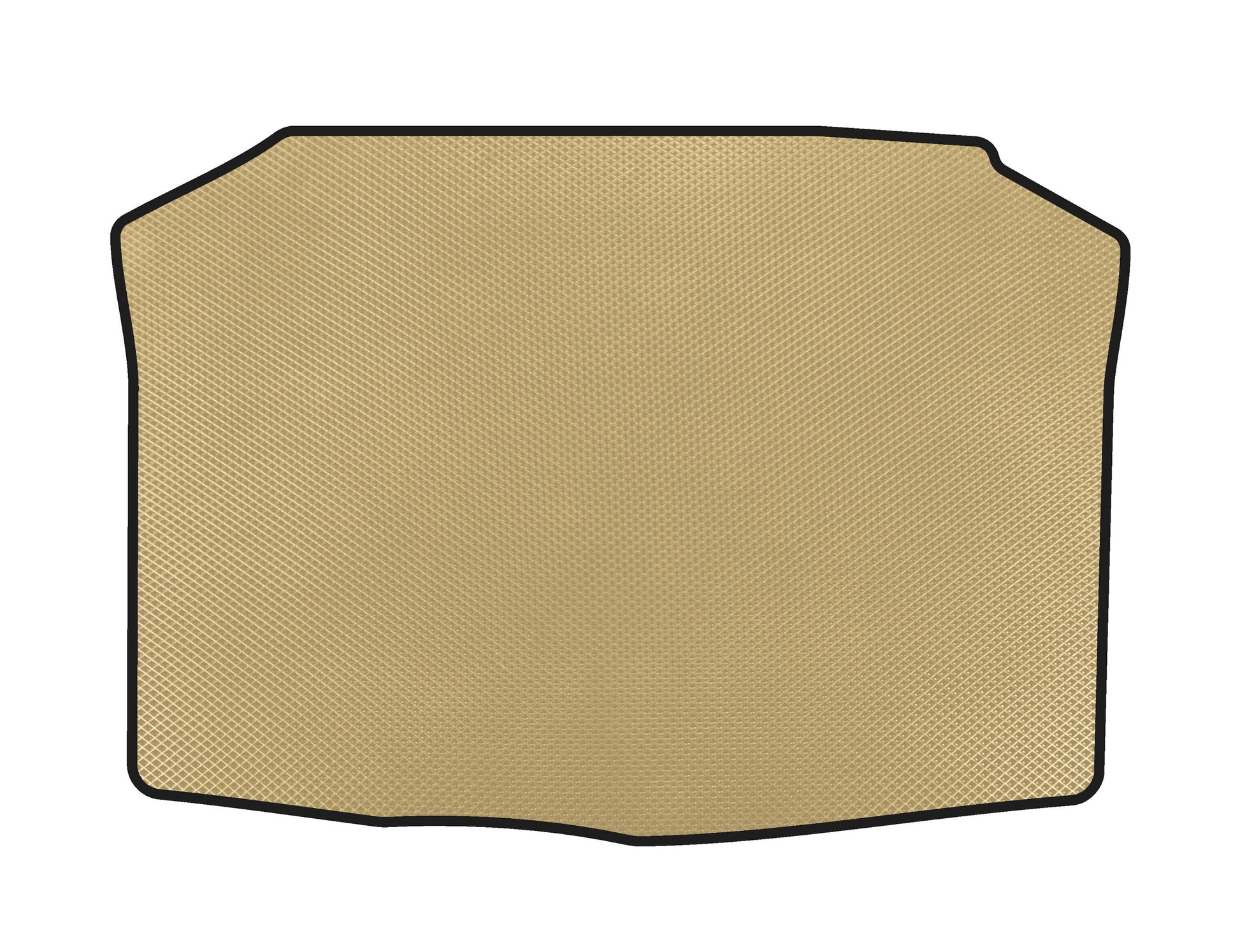Trunk Mat EVA (HB, Beige) for Skoda Fabia 2000-2007 - image 1