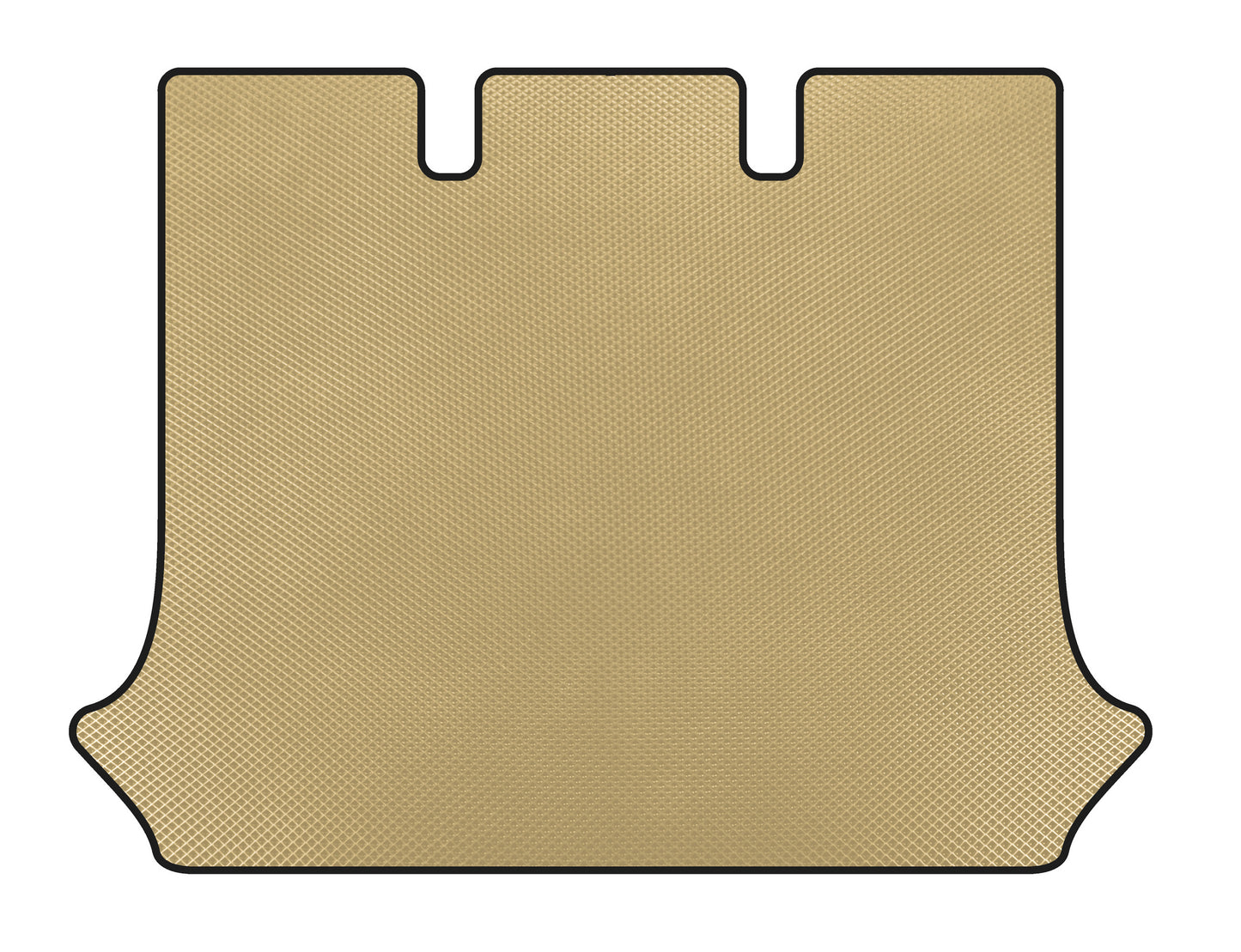 EVA Trunk Mat (Beige) for Fiat Doblo I 2001-2005 - image 1