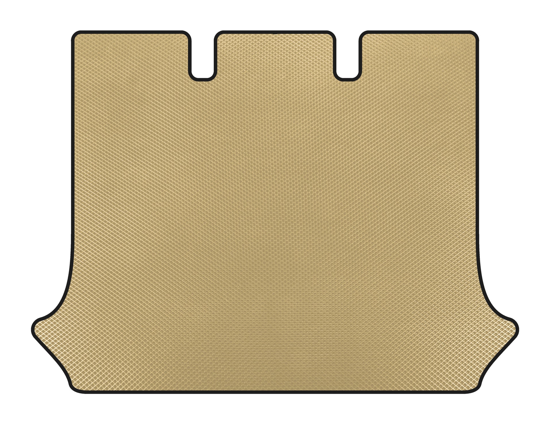 EVA Trunk Mat (Beige) for Fiat Doblo I 2001-2005 - image 1