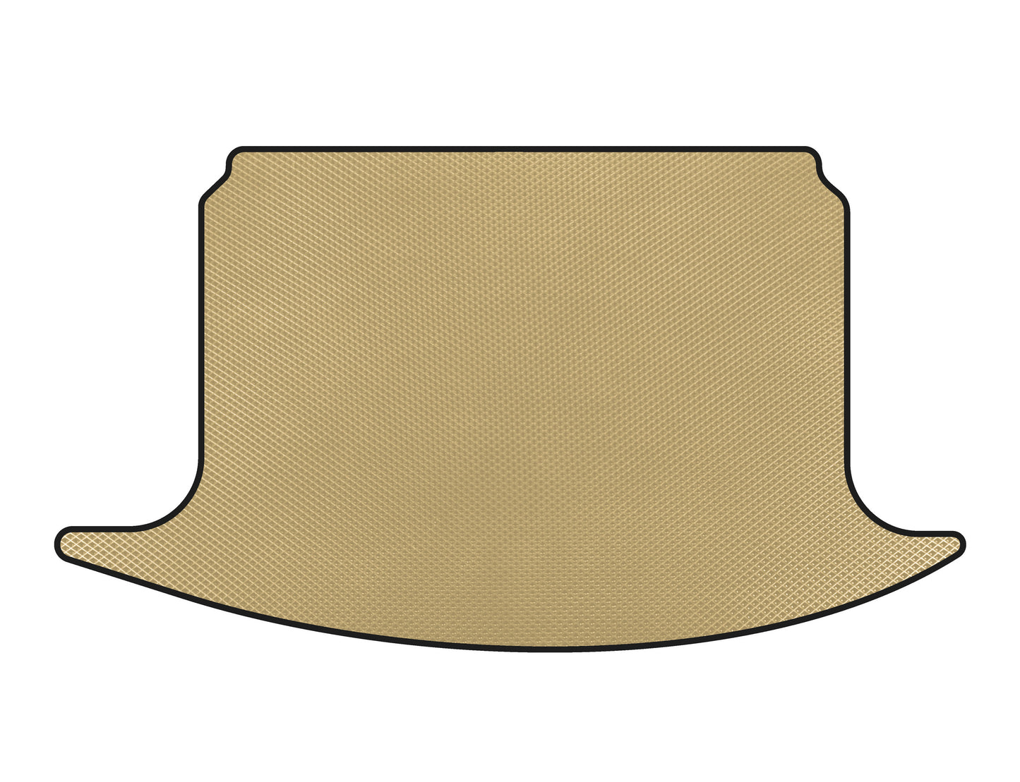 EVA Trunk Mat (2001-2005, HB, 5-Door, Beige) for Peugeot 307 2001-2008 - image 1