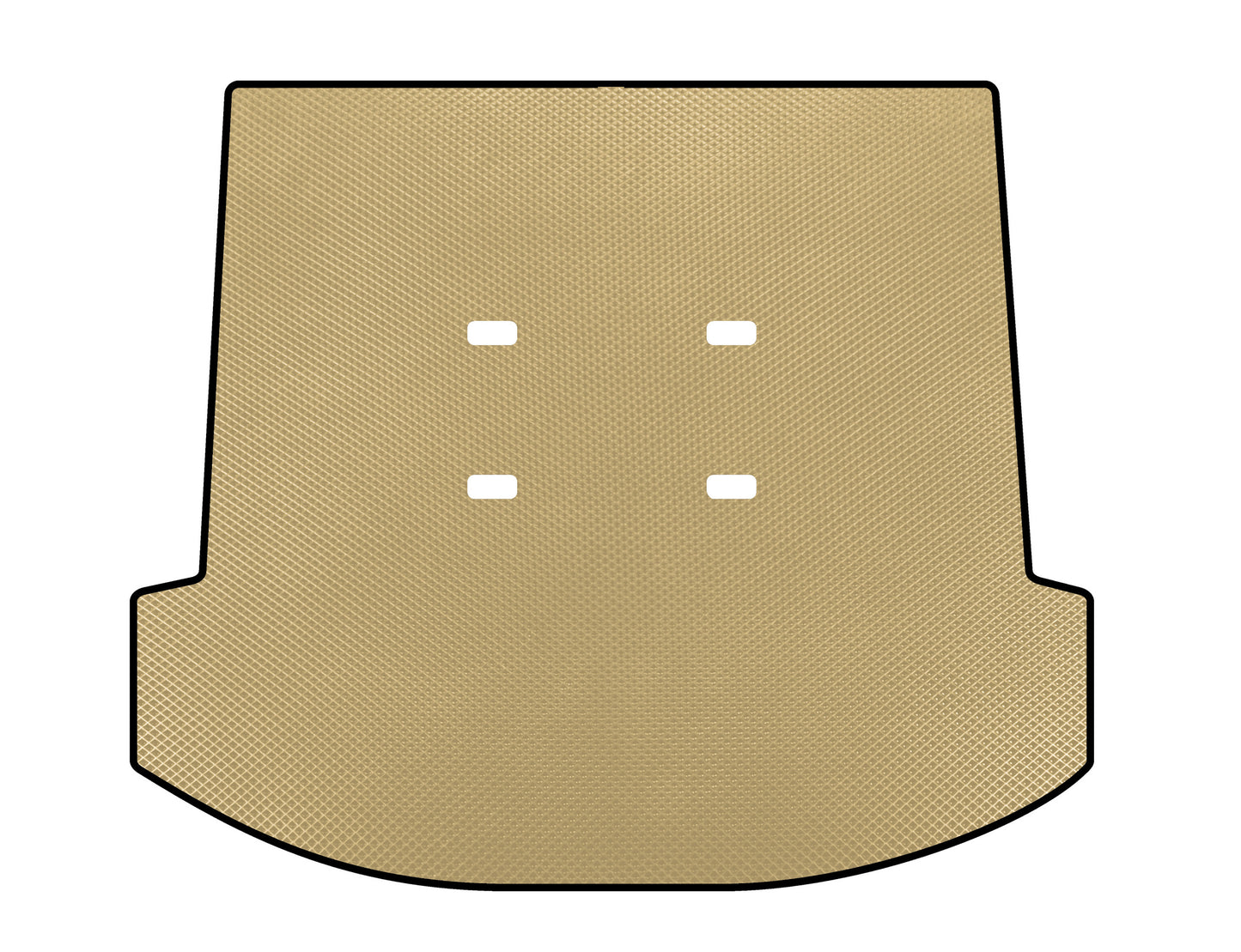 EVA Trunk Mat (Beige) for Toyota Fortuner 2006-2015 - image 1