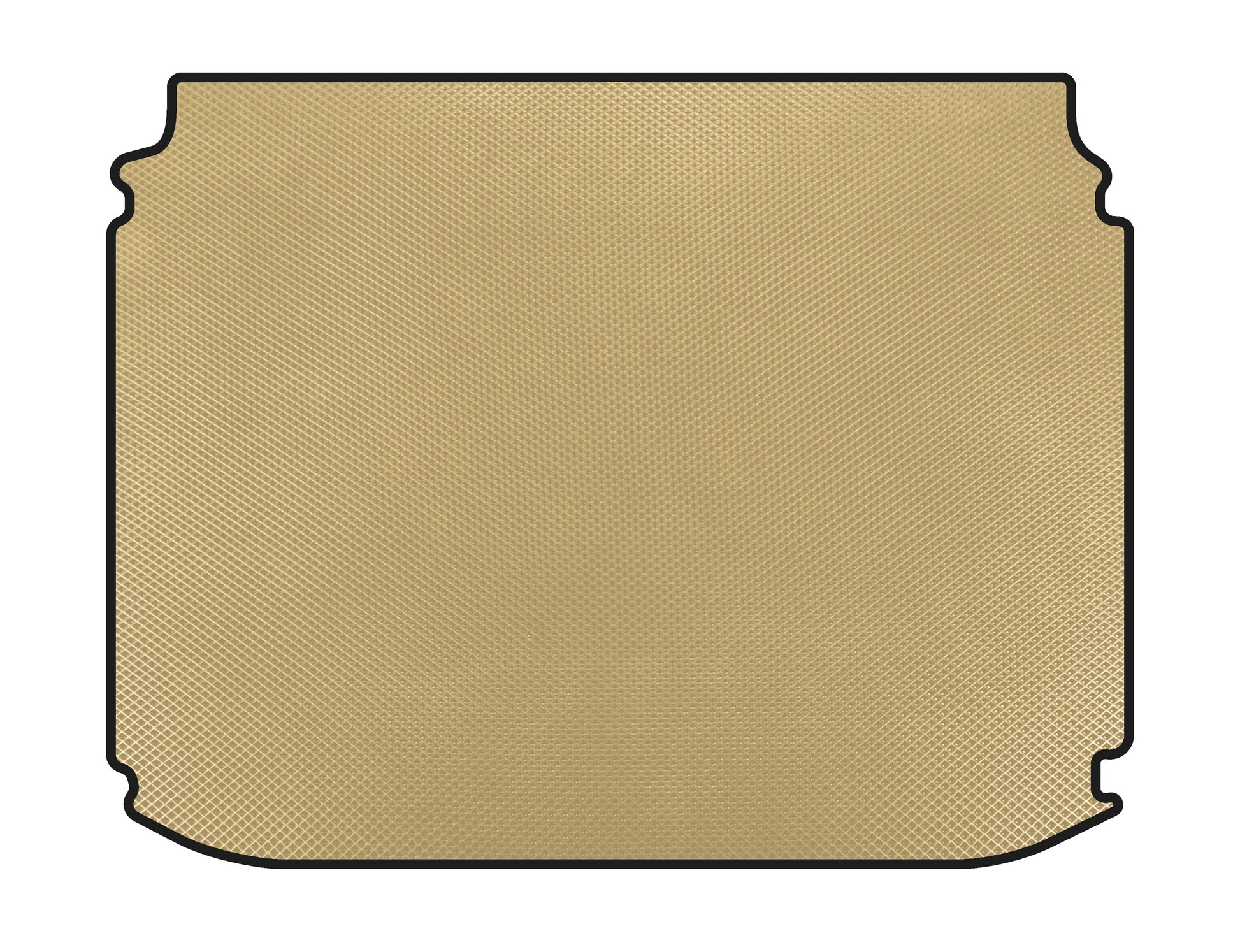 Trunk Mat (HB, 5-Door, Beige) for Peugeot 308 2007-2013 - image 1