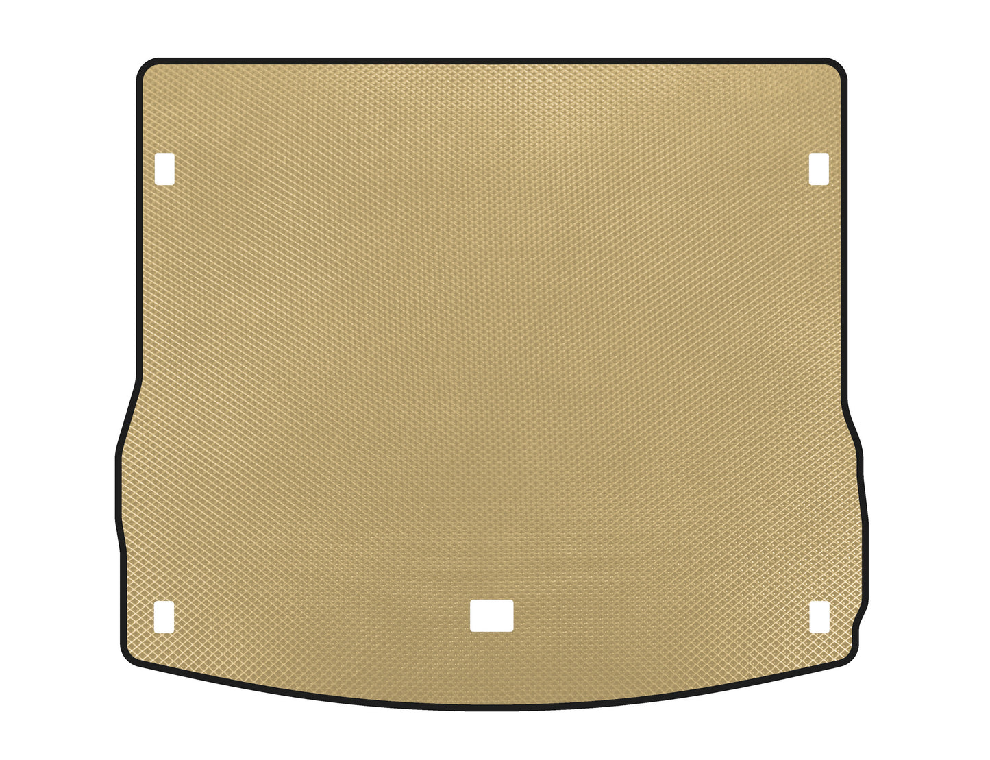 EVA Trunk Mat (2014-2018, Beige) for Porsche Macan 2014-2024 - image 1