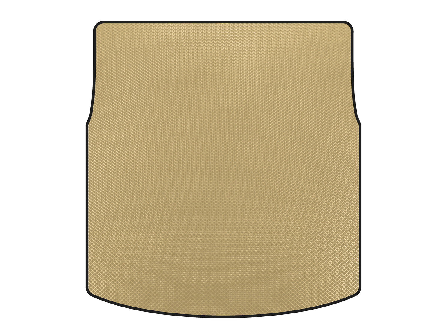 EVA Trunk Mat (SD, Short Base, Beige) for Volkswagen Phaeton 2002-2016 - image 1