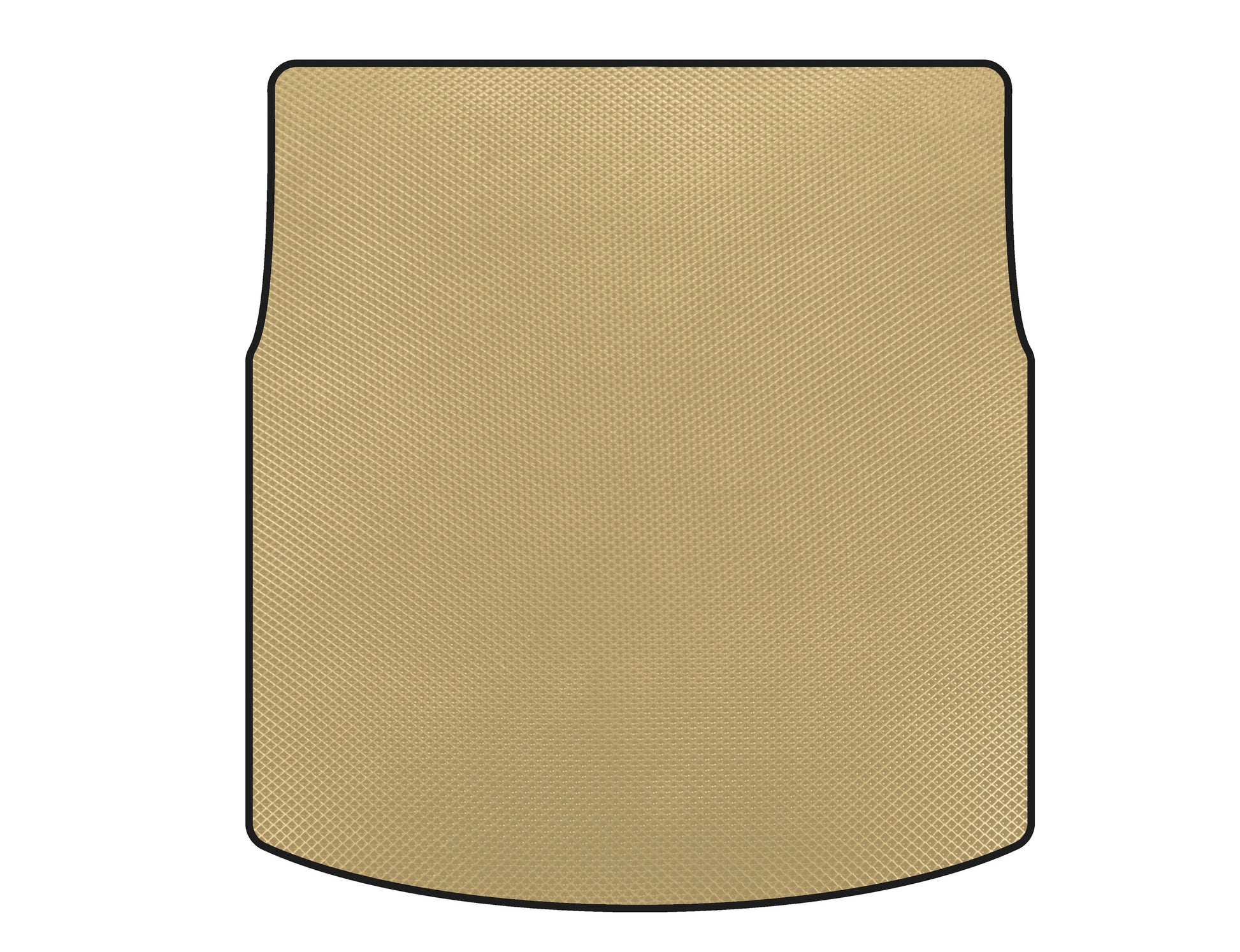 EVA Trunk Mat (SD, Short Base, Beige) for Volkswagen Phaeton 2002-2016 - image 1