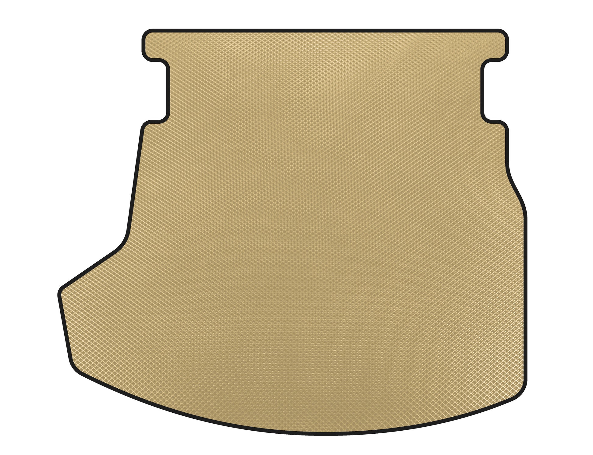 EVA Trunk Mat (2016-2019, SD, Beige) for Toyota Corolla 2013-2019 - image 1