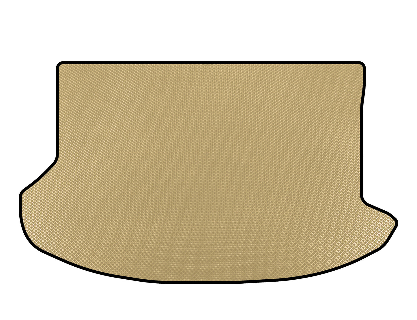 EVA Trunk Mat (HB, Beige) for Subaru Impreza 2007-2011 - image 1