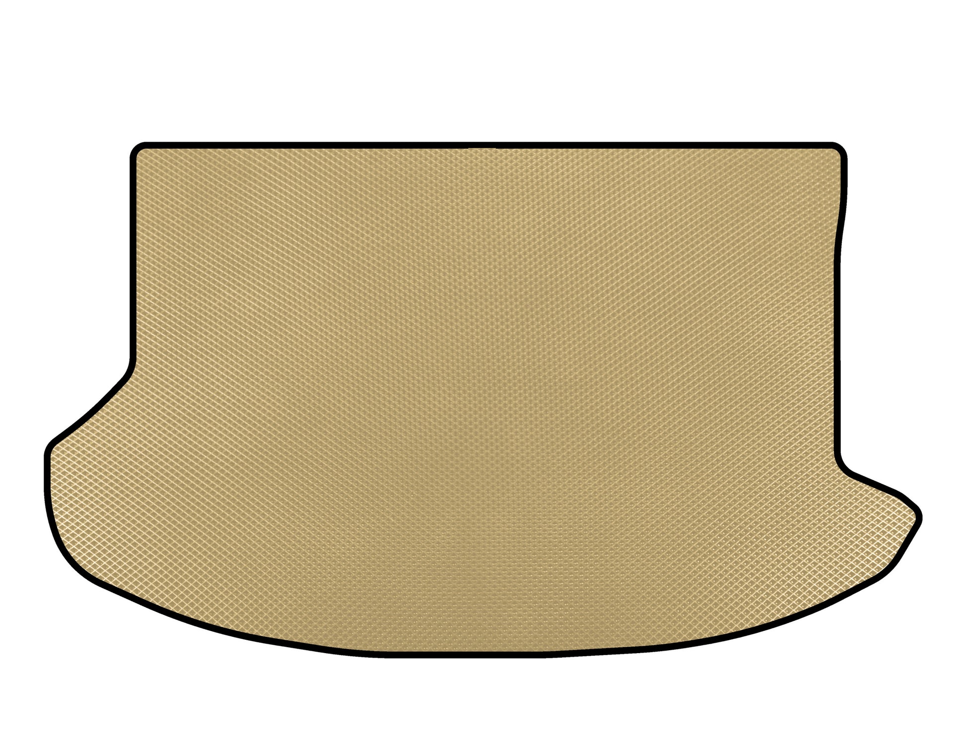 EVA Trunk Mat (HB, Beige) for Subaru Impreza 2007-2011 - image 1