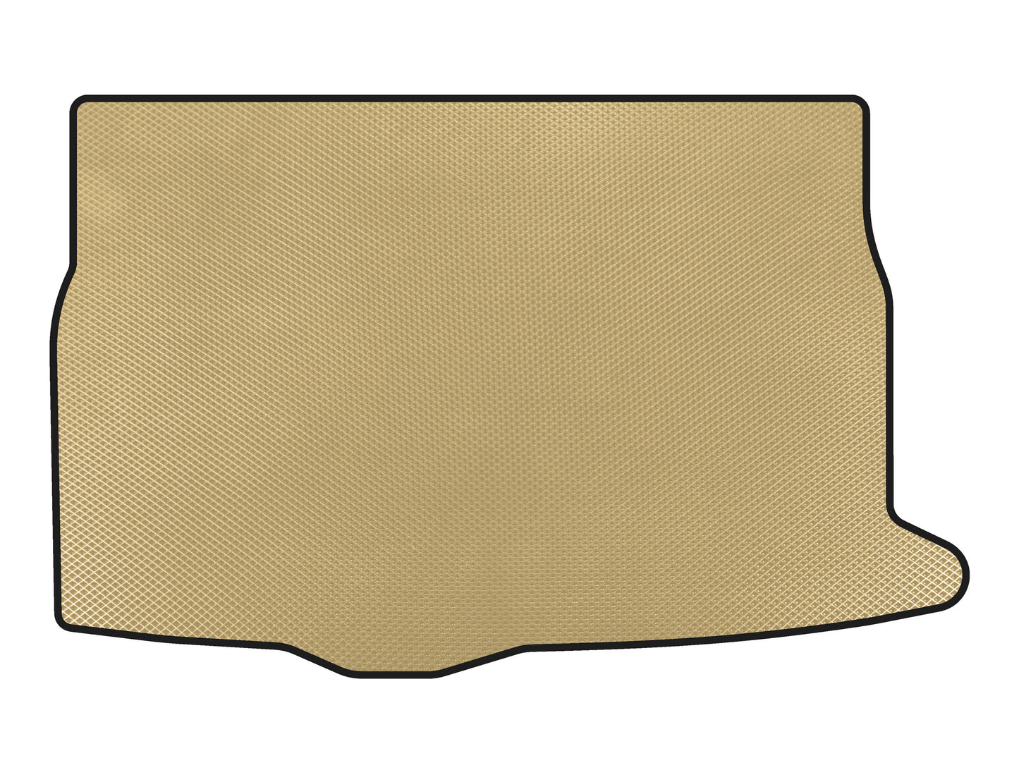 EVA trunk mat (Beige) for Hyundai Veloster 2011-2017 - image 1