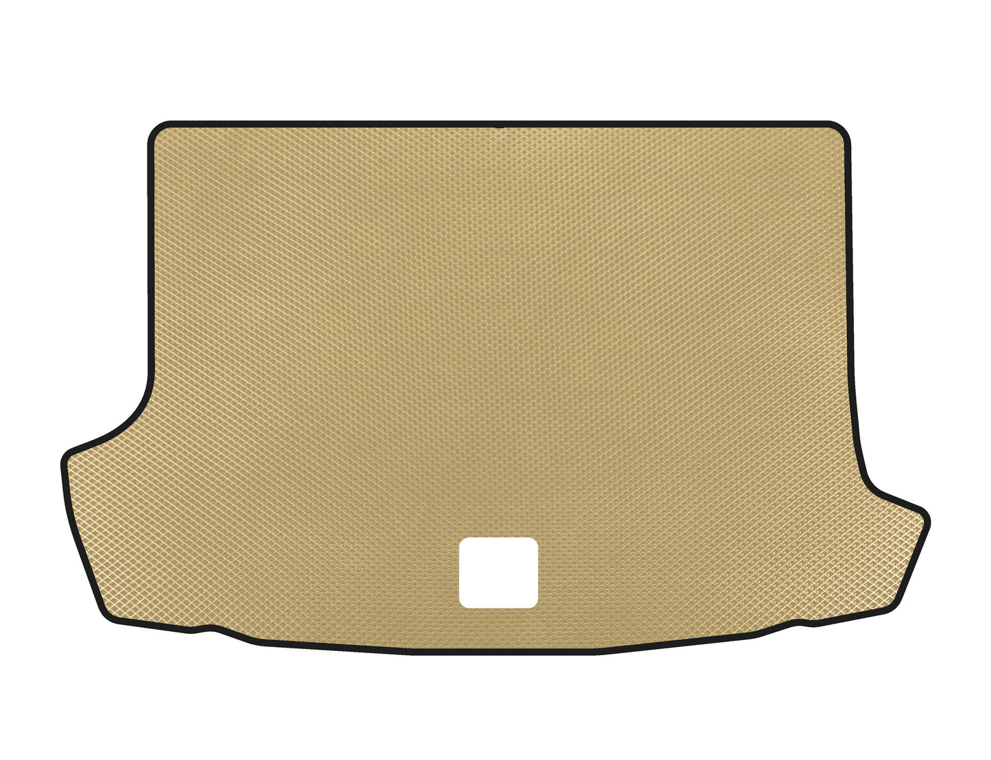 EVA Trunk Mat V2 (5-door, Beige) for Volkswagen T-Roc 2017-2025 - image 1