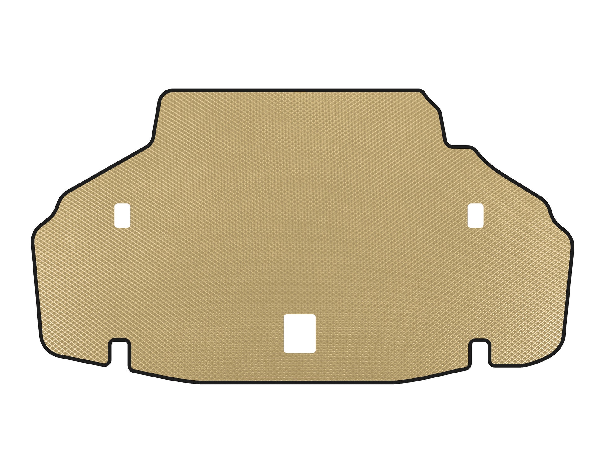 EVA trunk mat (2007-2010, SD, Long base, Beige) for Lexus LS 2007-2017 - image 1
