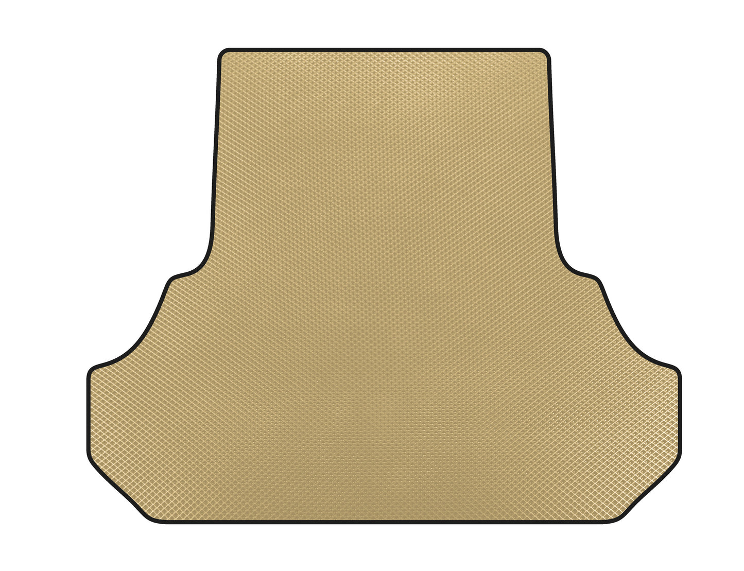 EVA trunk mat (2015-2023, SD, Beige) for Dodge Charger 2010-2023 - image 1