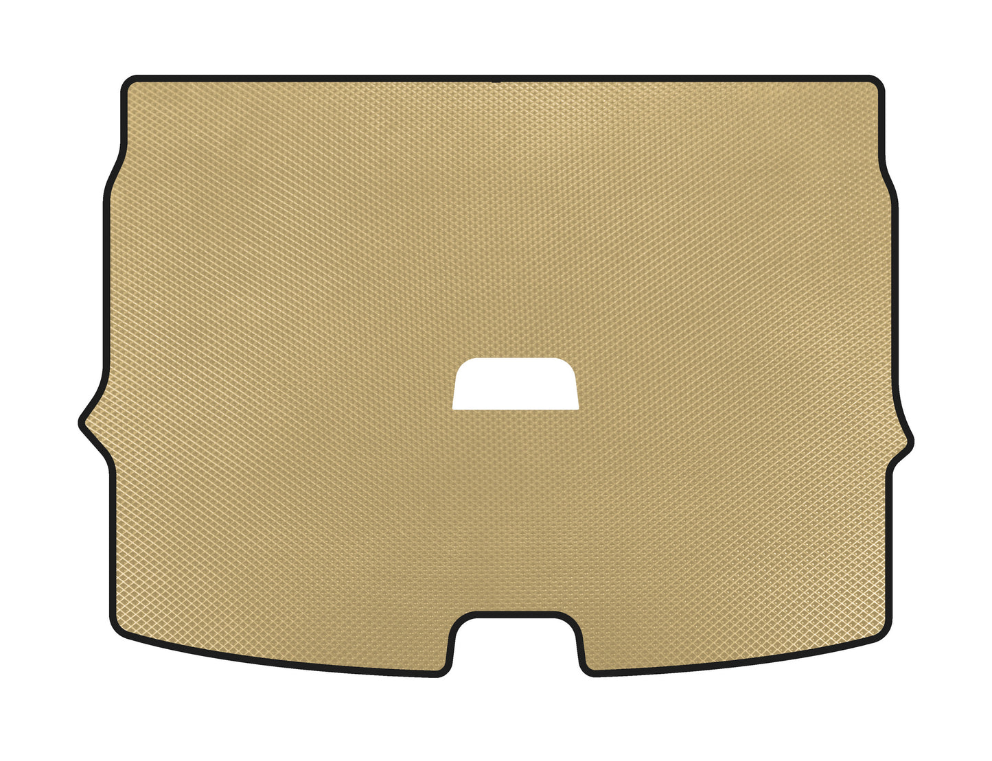 Trunk Mat (for Rogue Sport, Beige) for Nissan Qashqai 2014-2021 - image 1