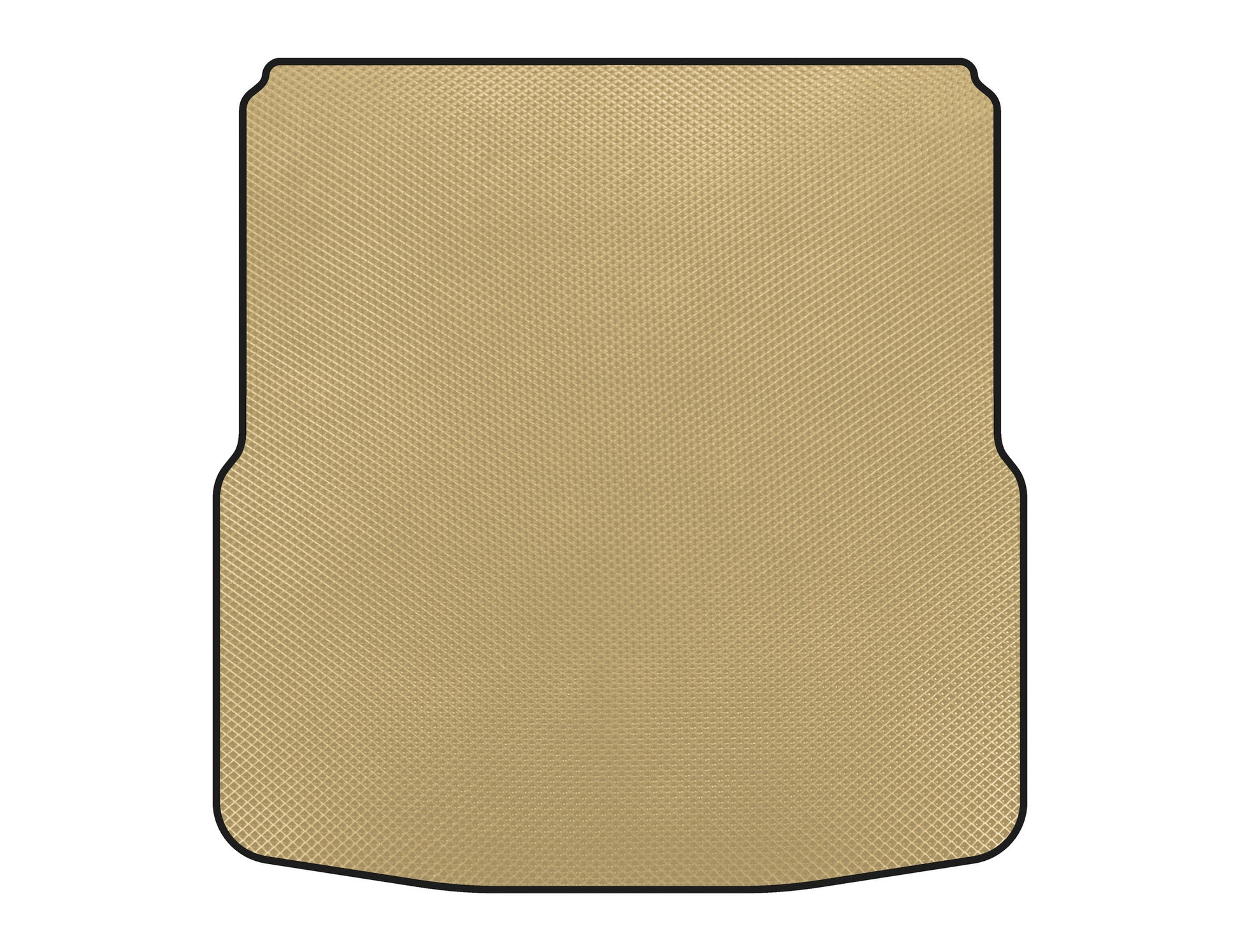 Trunk mat (double floor, SW, Beige) for Skoda Superb 2009-2015 - image 1