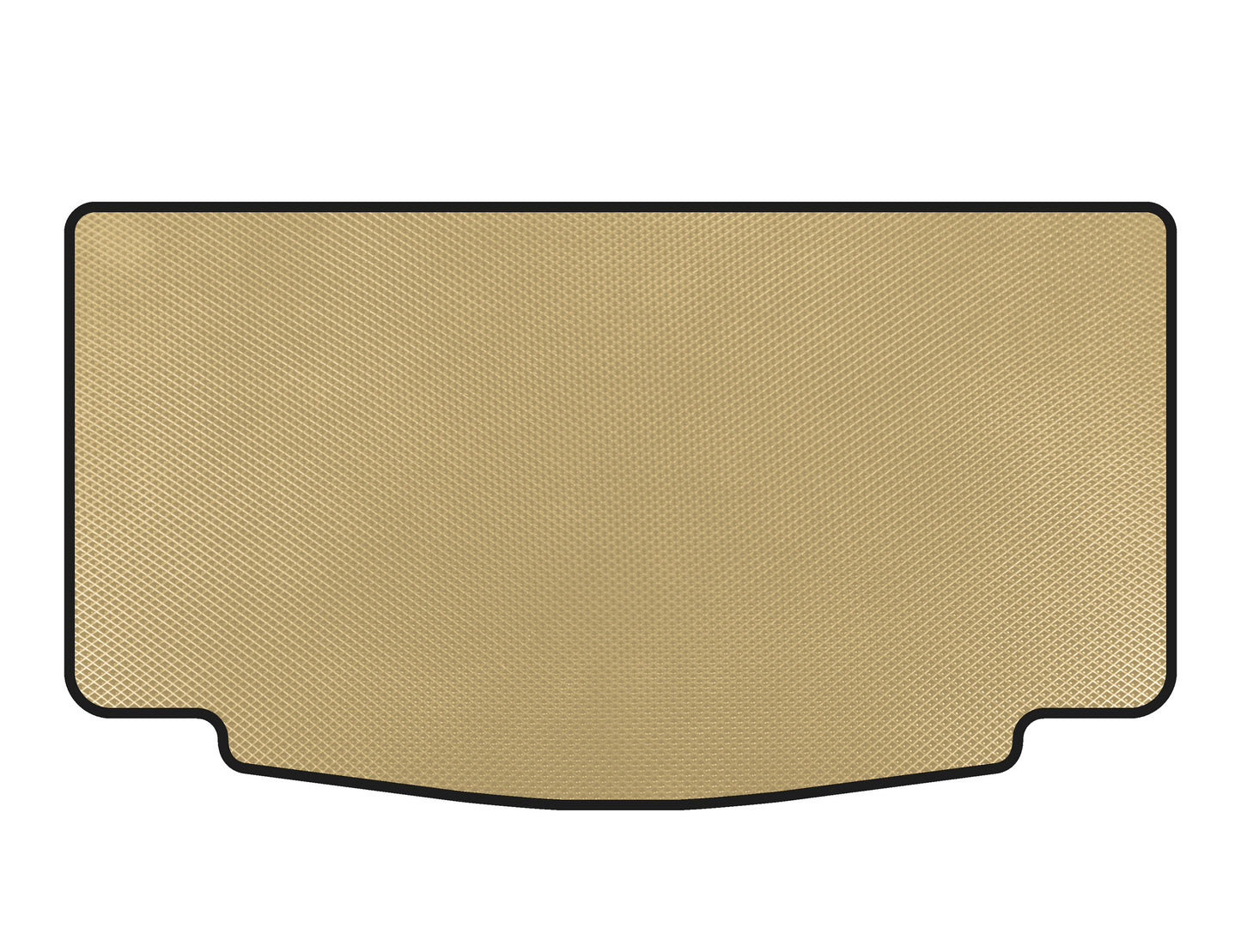 EVA Trunk Mat (HB, Beige) for Hyundai I-10 2014-2017 - image 1