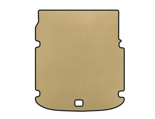 Trunk Mat V-2 (2014-2018, Beige) for Audi A7 2010-2018 - image 1