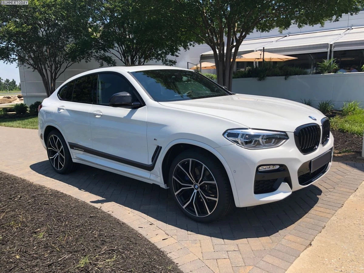Kidney Grilles 1 Bar (2018-2021, Gloss Black) for BMW X3 G01 2018- - image 3