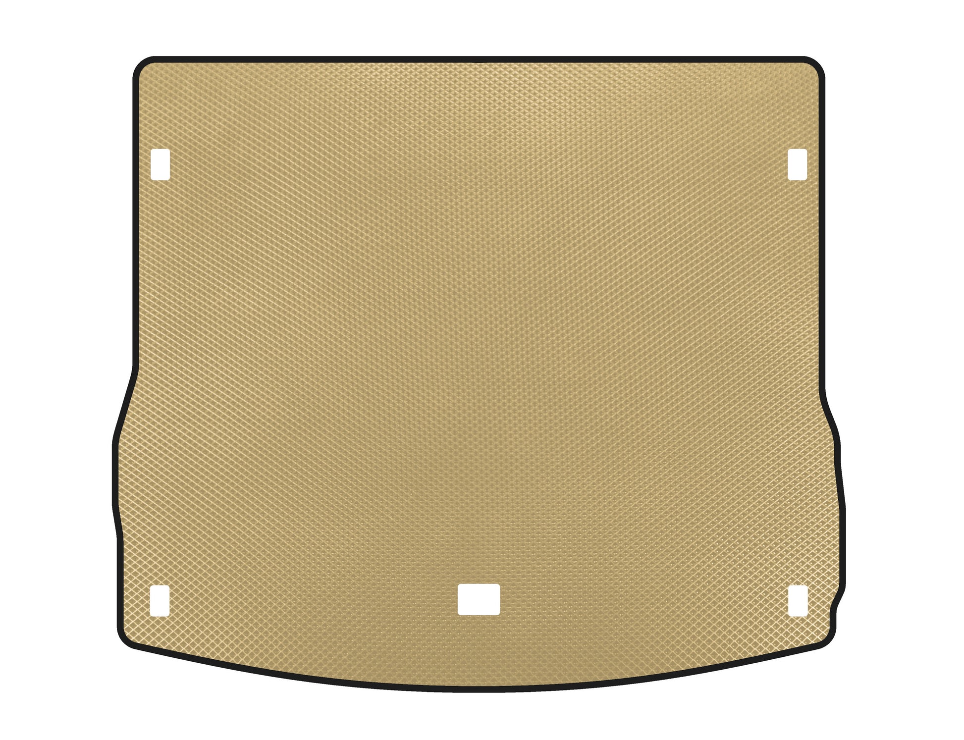 EVA Trunk Mat (2014-2018, Beige) for Porsche Macan 2014-2024 - image 1