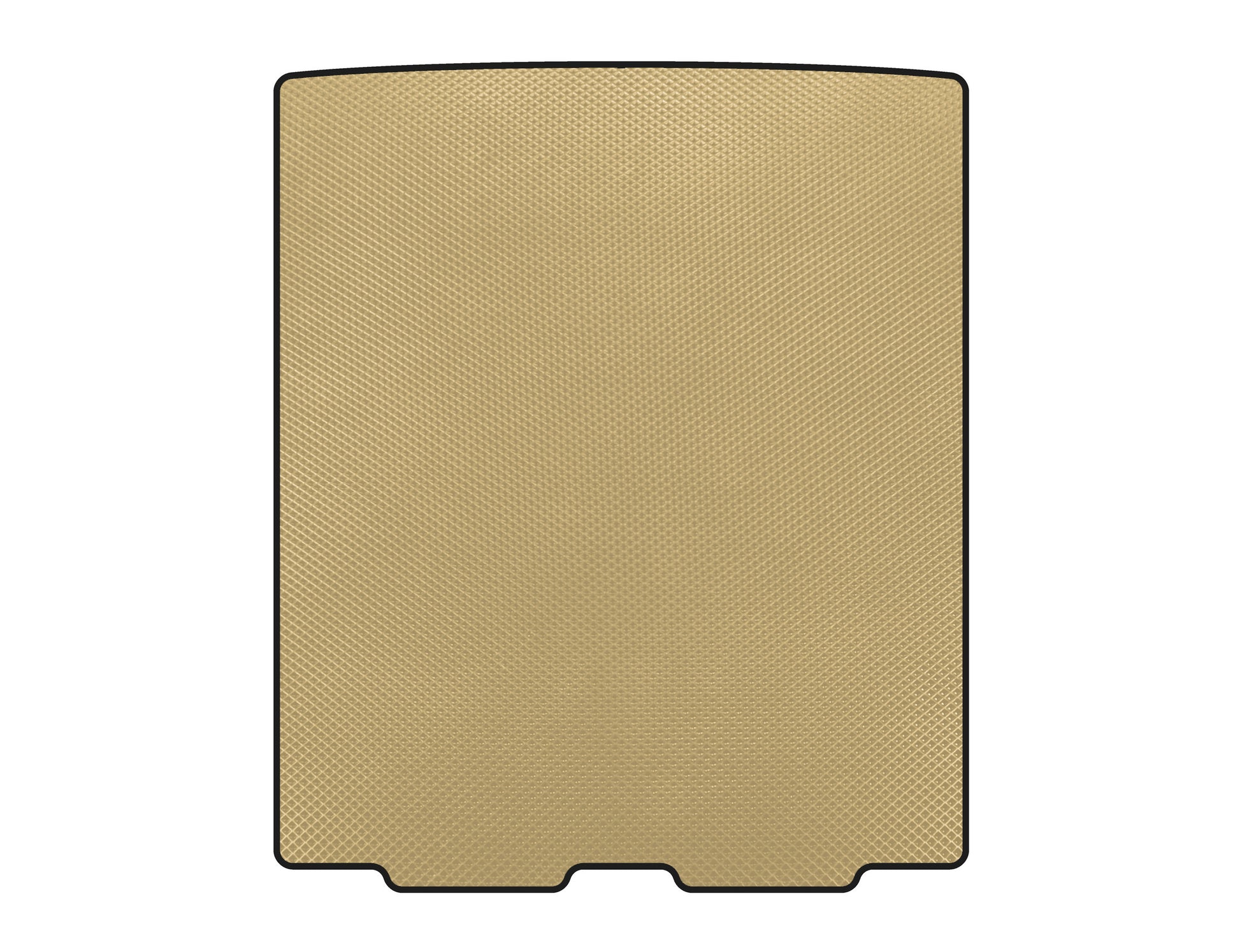 EVA trunk mat (2015-2019, 5-seater, Beige) for Ford Explorer 2011-2019 - image 1