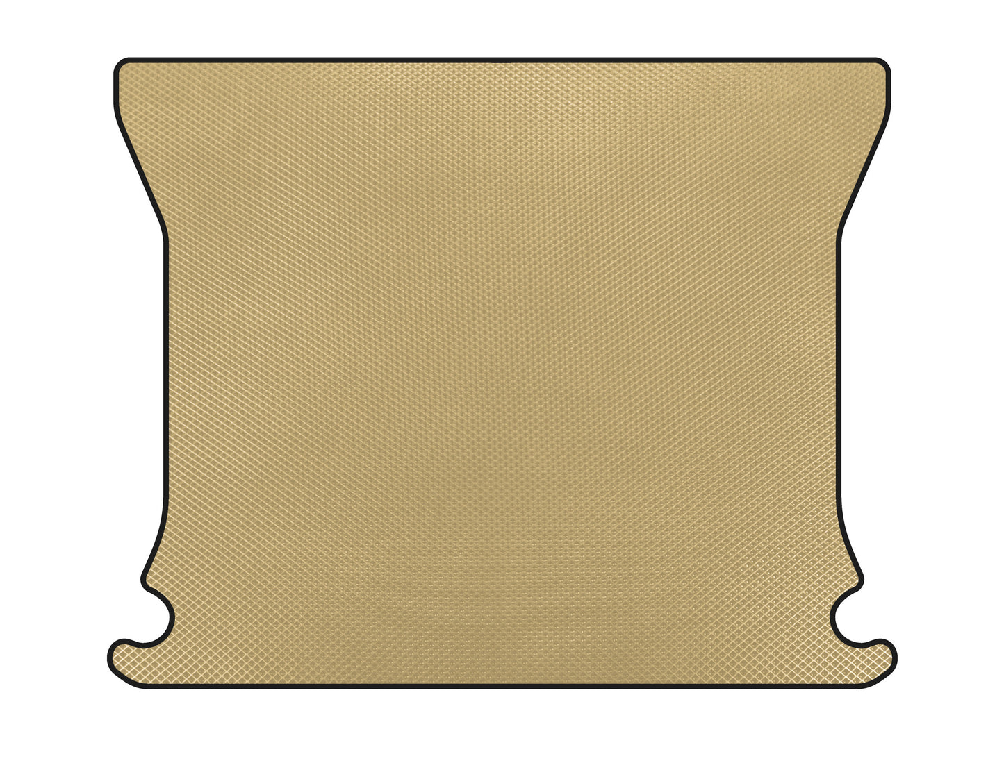 EVA Trunk Mat (2009-2012, Beige) for Ford Connect 2010-2013 - image 1
