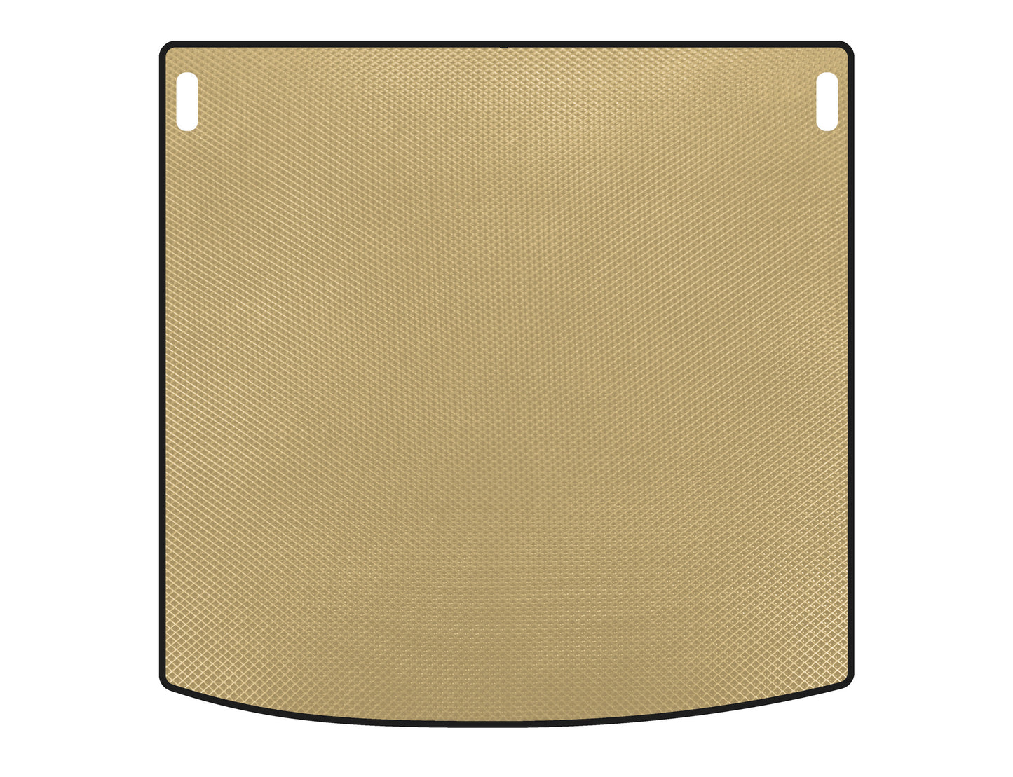 Trunk Mat (2009-2012, SW, Beige) for Kia Ceed 2007-2012 - image 1