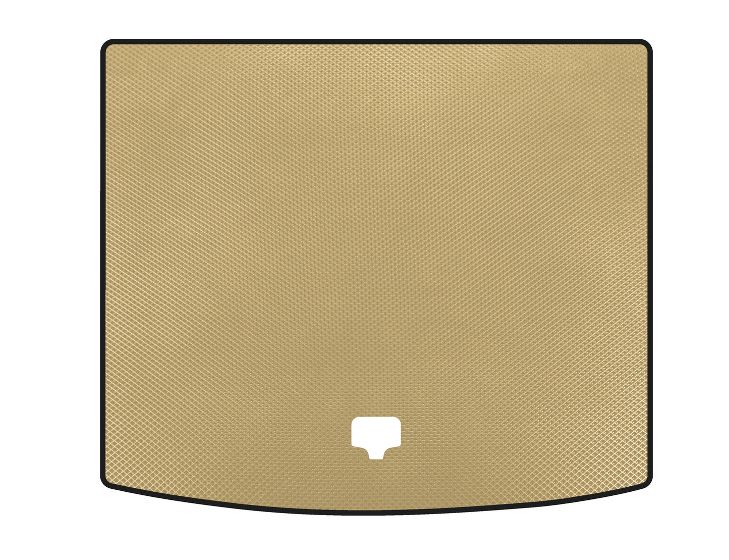 EVA Trunk Mat (2007-2010, SW, Beige) for Fiat Croma 2005-2010 - image 1