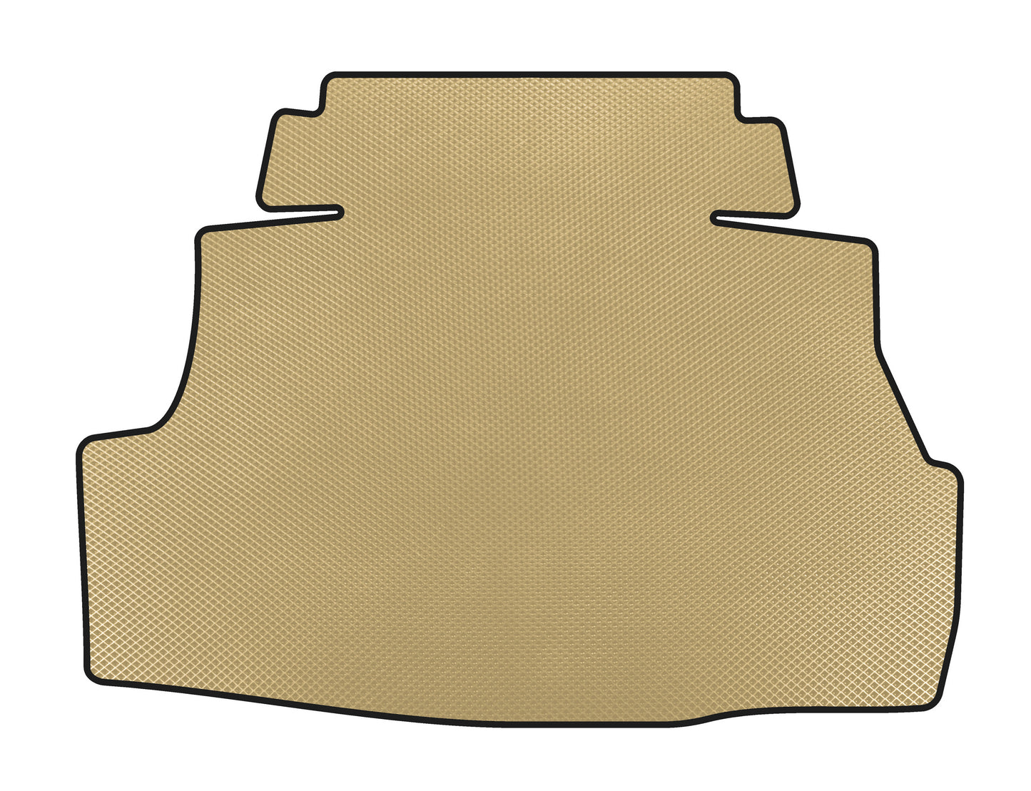 Mat in the trunk EVA (SD, Beige) for Nissan Almera N16 2000-2006 - image 1