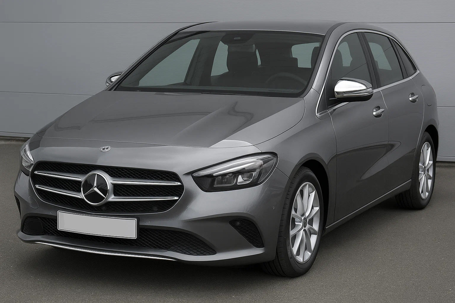 Mirror Covers (2 pcs, Stainless Steel) for Mercedes B-class W247 2019- - image 3