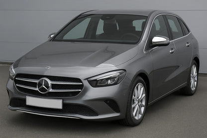 Mirror Covers (2 pcs, Stainless Steel) for Mercedes B-class W247 2019- - image 3