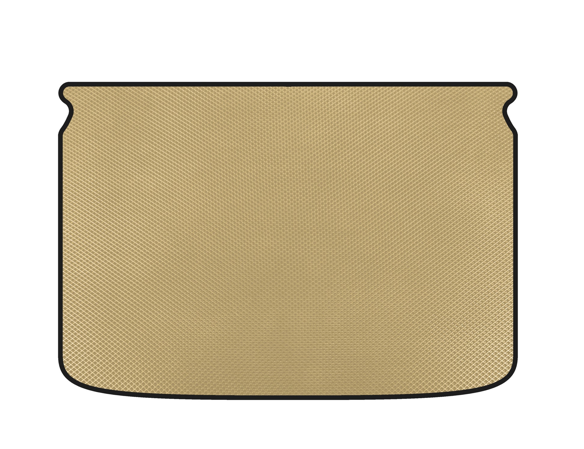 EVA trunk mat (for 500L, Beige) for Fiat 500/500L 2013-2022 - image 1