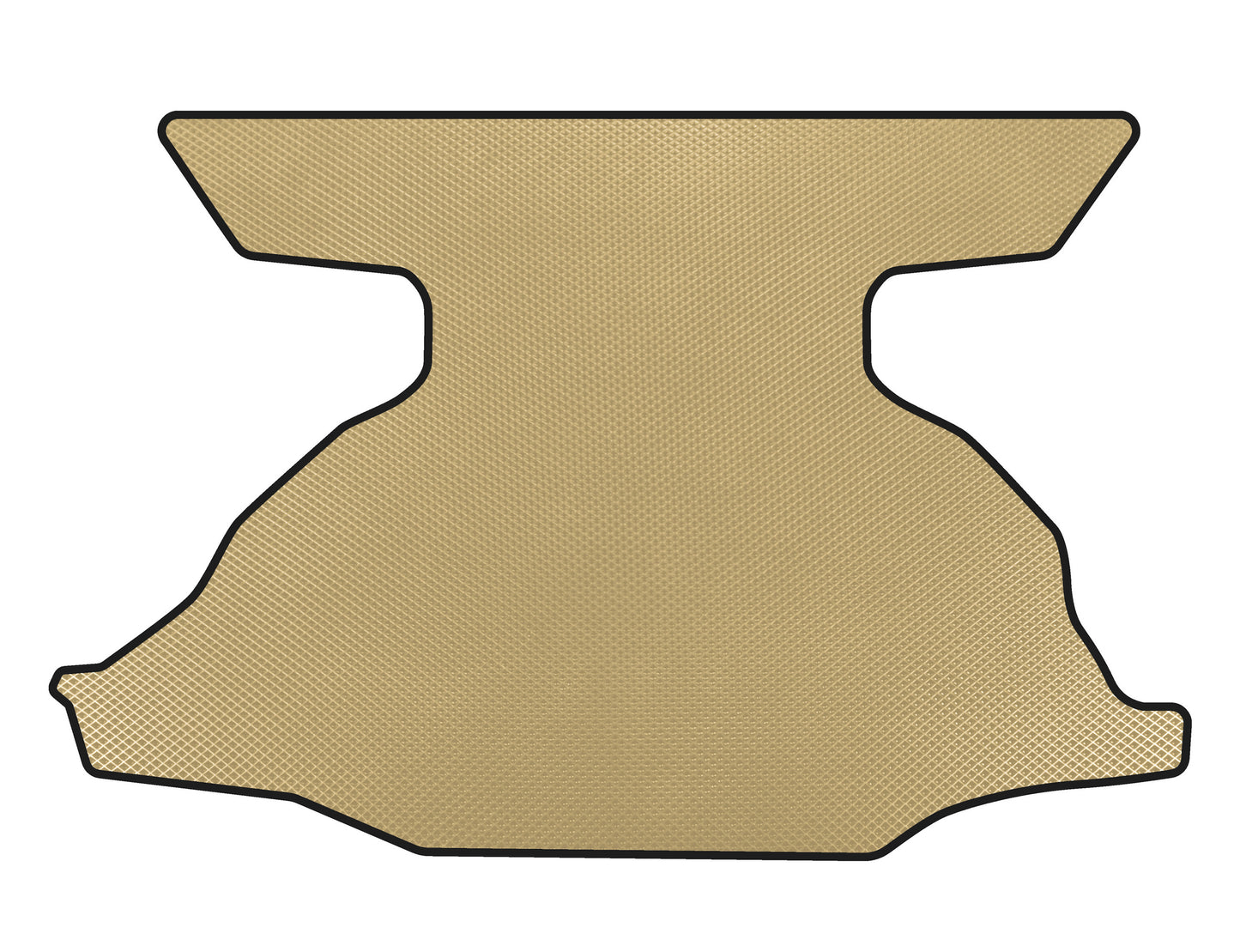 EVA boot mat (Coupe, Beige) for Nissan 370Z - image 1