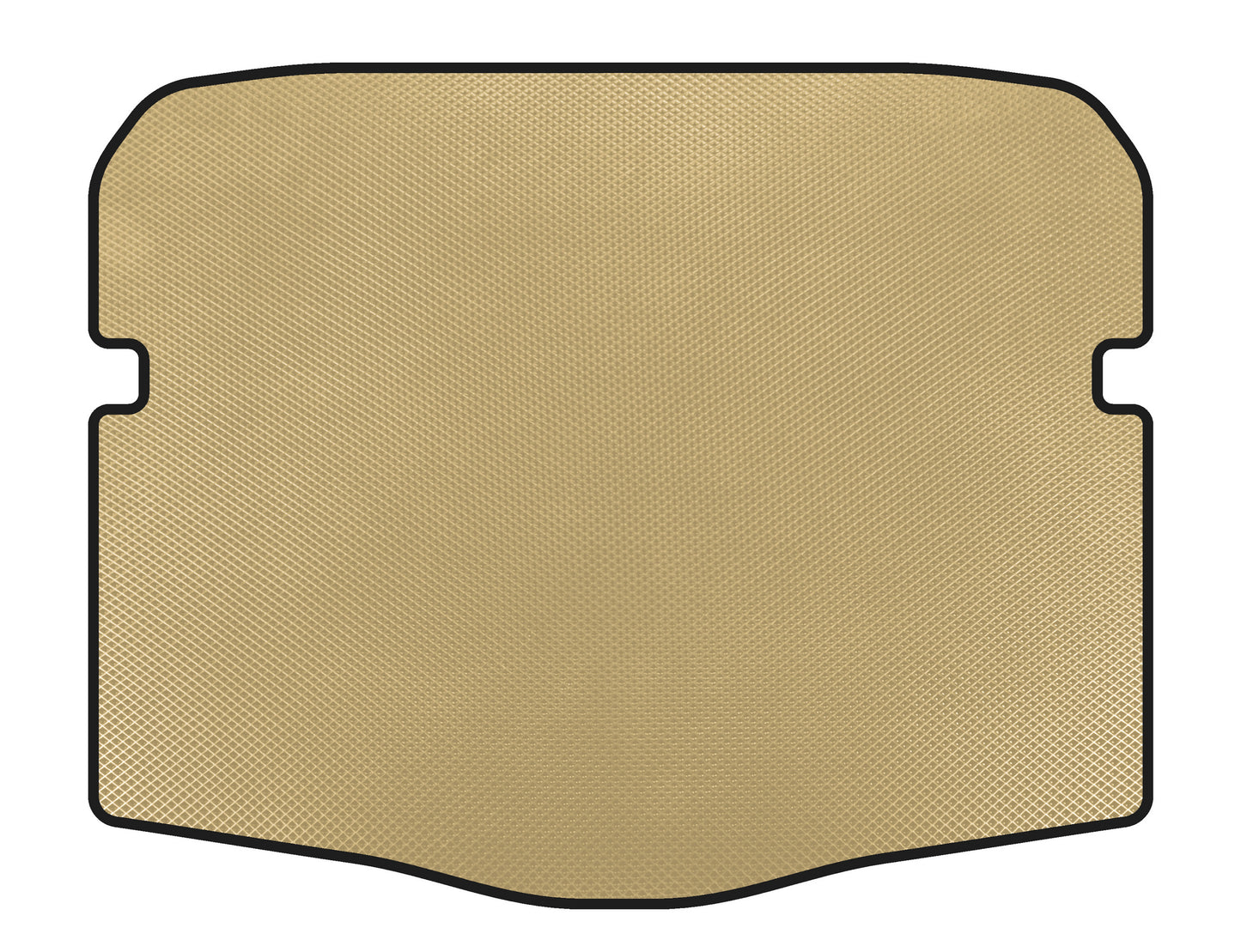 EVA Trunk Mat (Cabriolet, Beige) for Volvo C70 2006-2010 - image 1