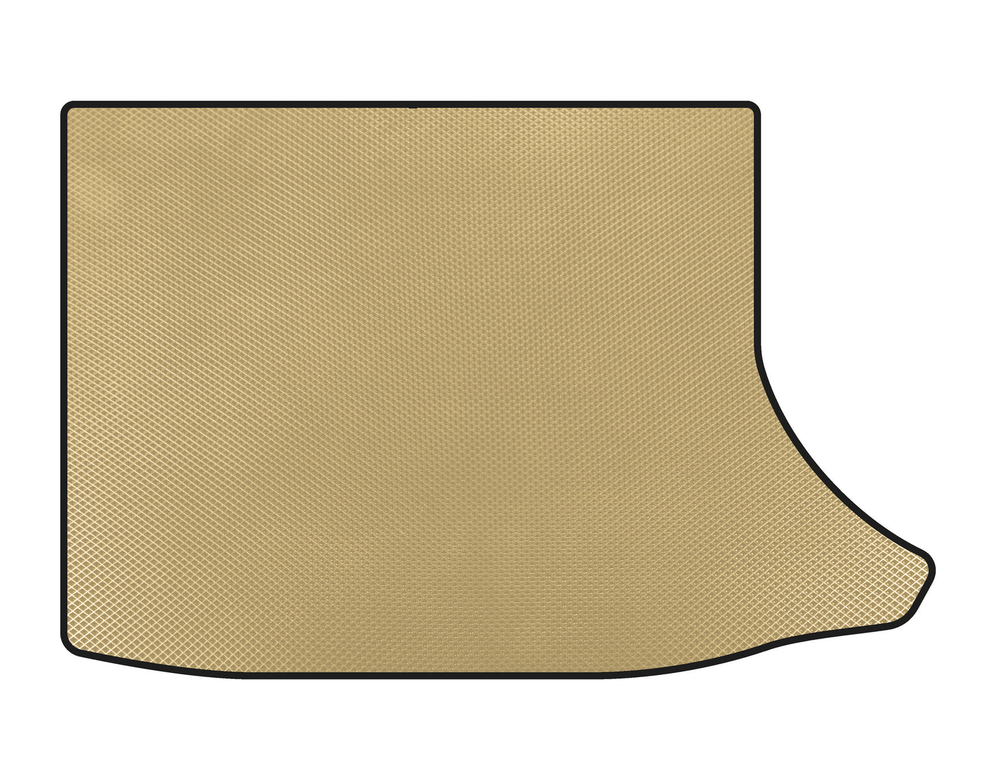 EVA Trunk Mat (HB, Hybrid, Beige) for Lexus CT200H 2011-2022 - image 1